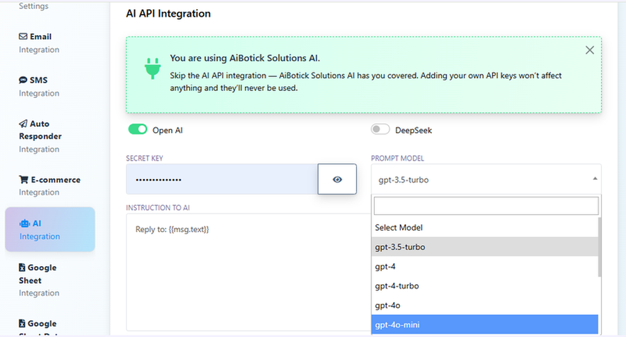 ChatGPT & Gemini Powered Conversations