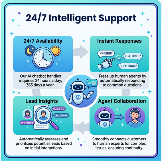 24/7 Intelligent Support