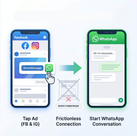 Convert Ad Clicks to Conversations