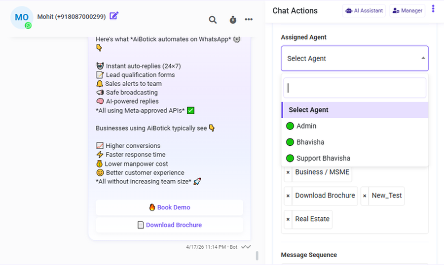 Smart Routing & Agent Assignment