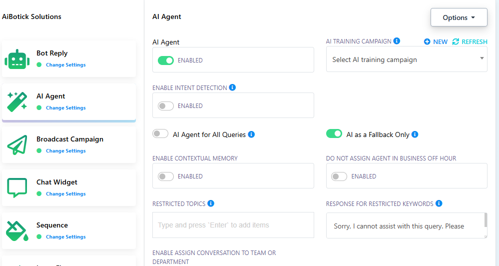 AiBotick Flow Builder
