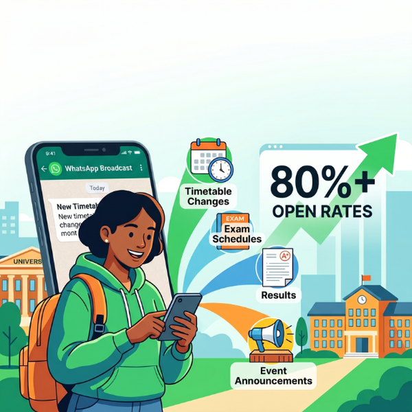 Broadcast Updates to Students