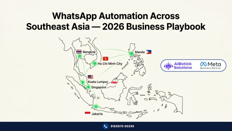 WhatsApp Southeast Asia business automation guide 2026 — Singapore Malaysia Indonesia — AiBotick