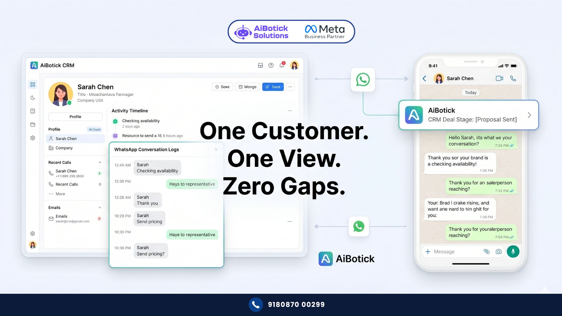 WhatsApp CRM integration setup for Indian sales teams