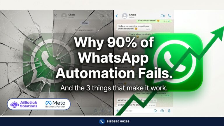 WhatsApp automation fails reasons and fixes for Indian businesses 2026